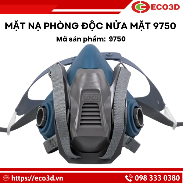 Mặt nạ phòng độc nửa mặt 9750